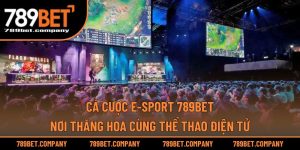 Cá Cược E-sport 789BET – Nơi Thăng Hoa Cùng Thể Thao Điện Tử